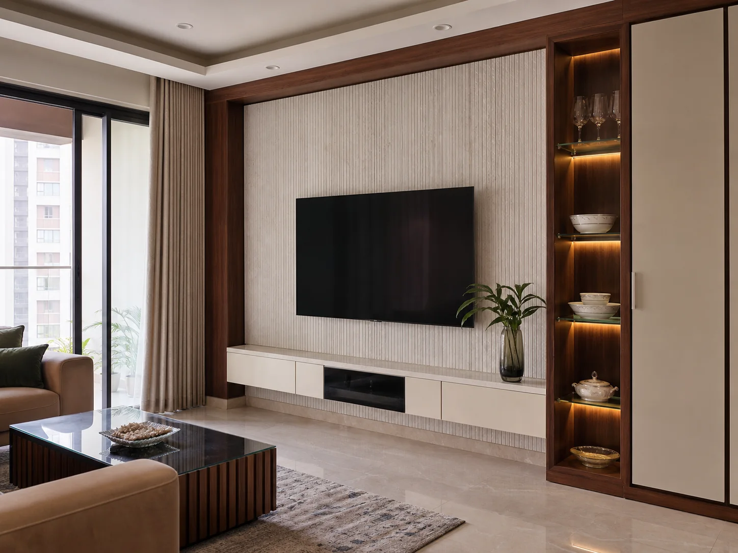 Stone & Walnut